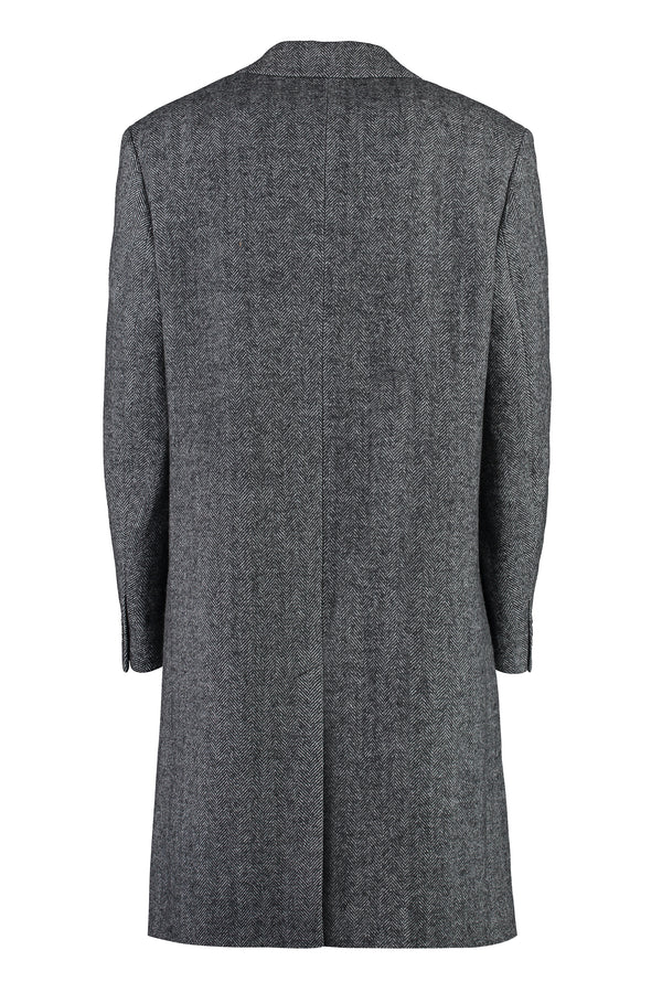 Johel single-breasted wool coat-1
